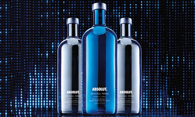 Absolut Vodka 发布电音限量版瓶身